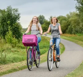 De Oude Maas, knooppunt in het fietsnetwerk
