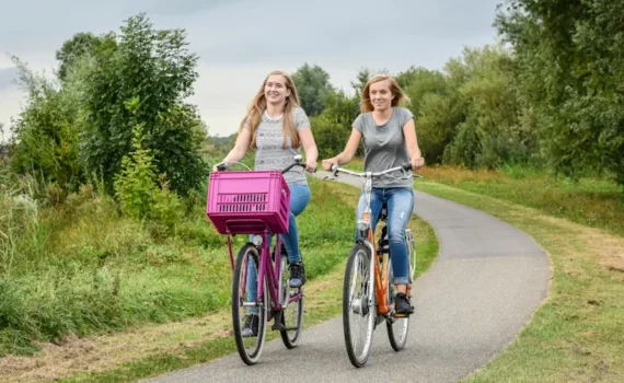 De Oude Maas, knooppunt in het fietsnetwerk