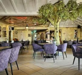 Overzicht restaurant De Oude Maas