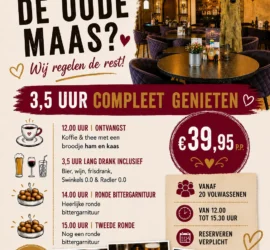 Feestje? Bekijk ons feestarrangement