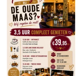 Feestje? Bekijk ons feestarrangement