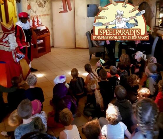 Sinterklaas op bezoek bij De Oude Maas