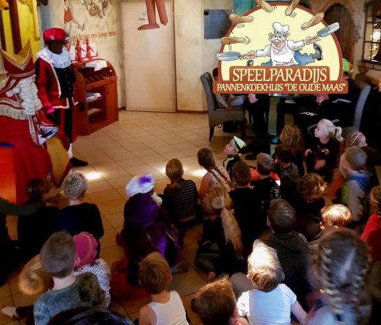 Sinterklaas op bezoek bij De Oude Maas